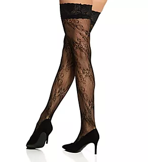 Imagine Lace Hold Up Black S/M