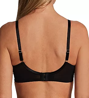 Desire Underwire Non Padded Bra Black/Red 32DD