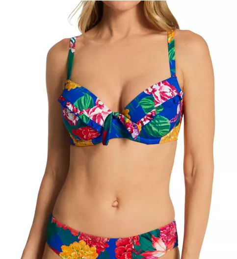 Pour Moi Antigua Frill Padded Underwire Swim Top 27900