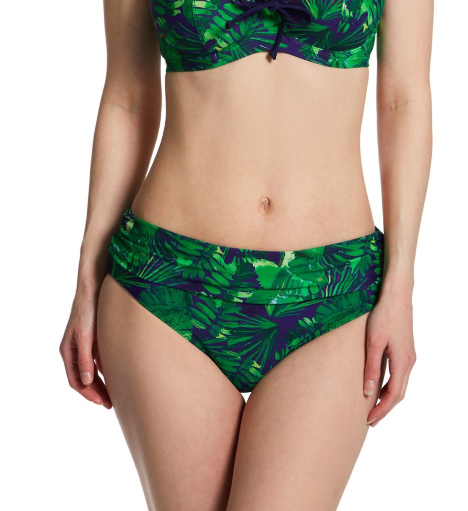 Sunsets Ocean Fold-Over High-Waist Bikini Bottom & Reviews