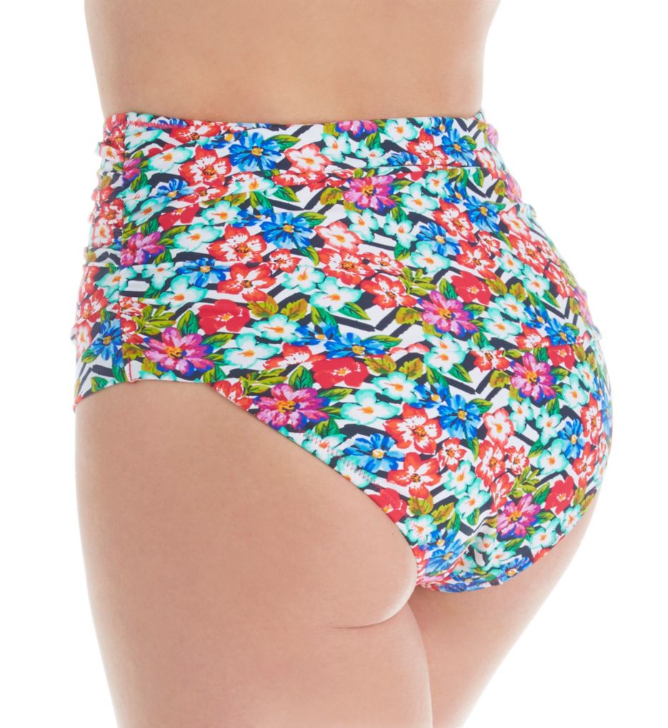 Wonderland Ruched Control Brief Swim Bottom