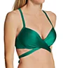 Pour Moi Space Front Fastening Wrap Underwire Swim Top 36036 - Image 1