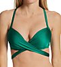 Pour Moi Space Front Fastening Wrap Underwire Swim Top