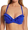 Pour Moi Space Frill Underwire Padded Convertible Swim Top 36047 - Image 1