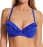 Pour Moi Space Frill Underwire Padded Convertible Swim Top 36047 - Image 1