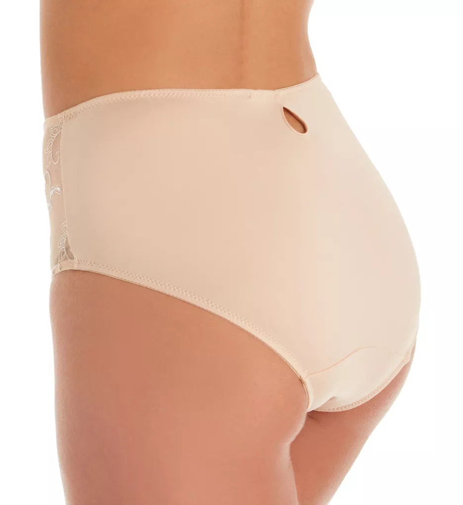 Imogen Rose Embroidered Brief Panty Latte S