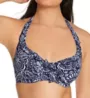 Pour Moi Hot Spots Halter Underwire Bikini Swim Top 3902