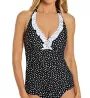 Pour Moi Hot Spots Halter Underwire Tankini Swim Top 3907 - Image 1