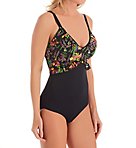 Hot Spots Frill Control One Piece Swimsuit
