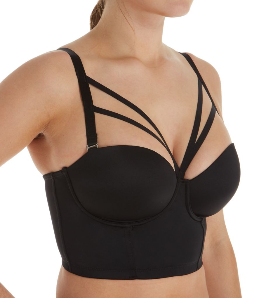 Pour Moi Dark Romance Underwire Cage Bra & Reviews