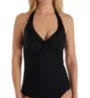 Pour Moi Splash Underwire Halter Tankini Swim Top 6011 - Image 1