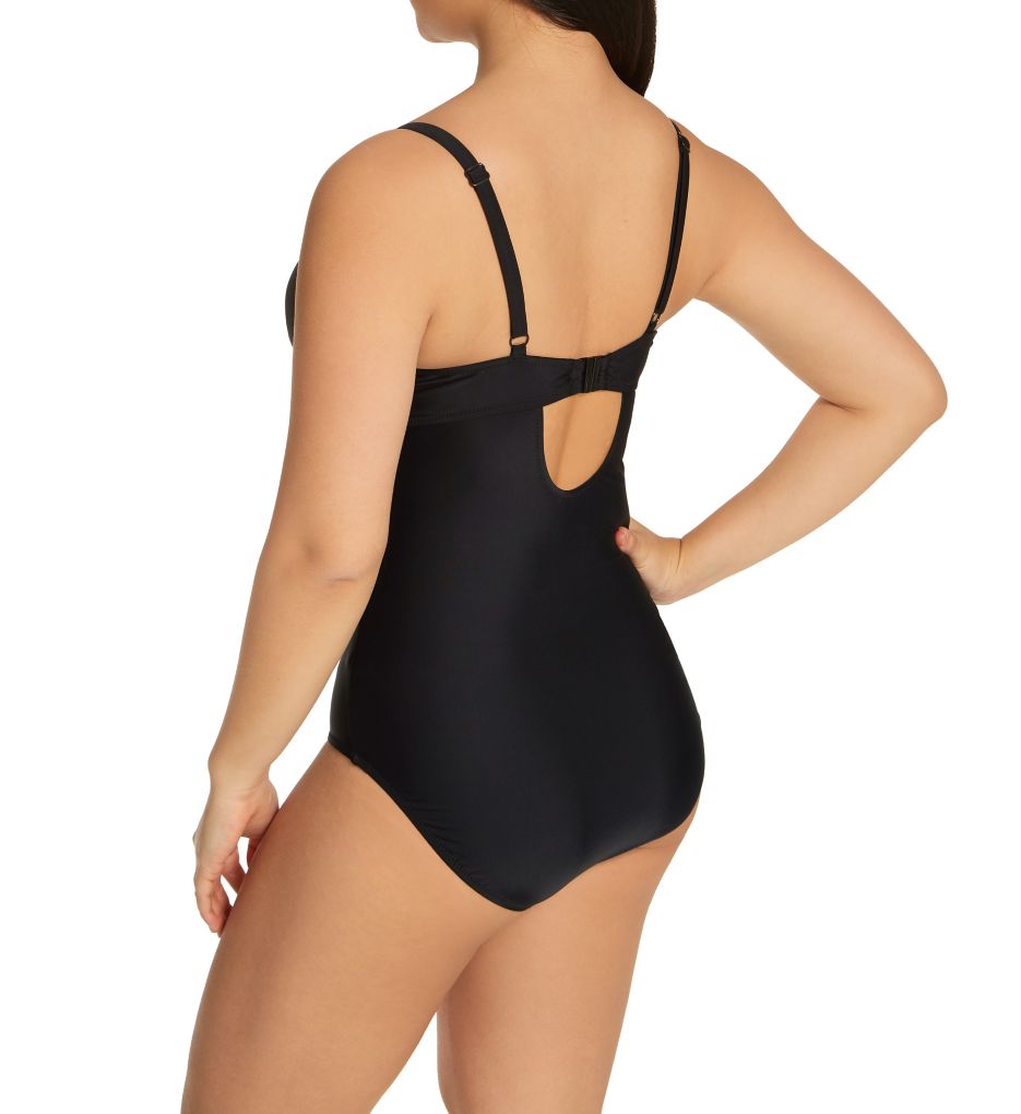 Pour Moi Splash Padded Underwired Tummy Control Swimsuit - Belle