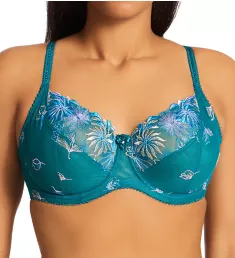 St. Tropez Full Cup Underwire Bra Emerald 32DD