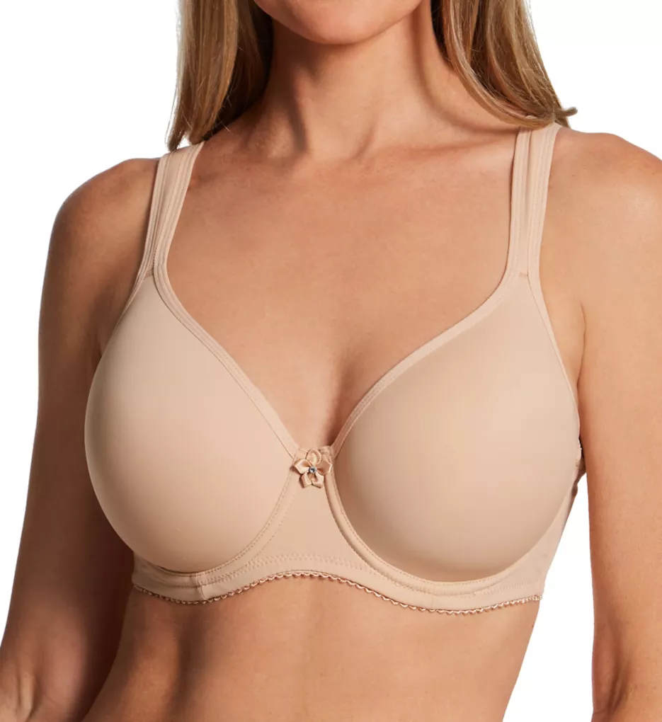 St Tropez Full Coverage Memory Foam T-Shirt Bra Latte 32DD