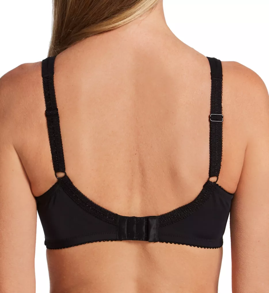 St Tropez Full Coverage Memory Foam T-Shirt Bra Black 32D