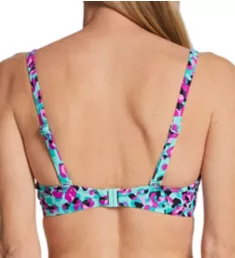 Getaway Convertible Underwire Swim Top Aquaburst 32C