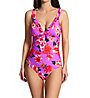 Pour Moi Getaway Frill Tummy Control One Piece Swimsuit