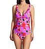 Pour Moi Getaway Frill Tummy Control One Piece Swimsuit 80011