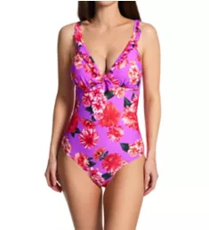 Getaway Frill Tummy Control One Piece Swimsuit