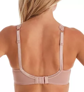 Rebel Padded Plunge Underwire Bra Rose Gold 32DD