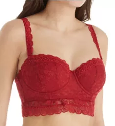 Rebel Convertible Longline Bra Red 32C