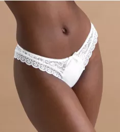 Rebel Brazilian Brief Panty White XS