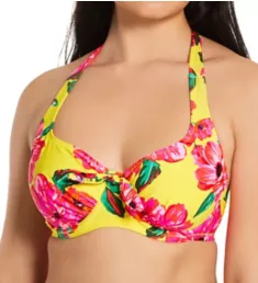 Heatwave Halter Underwire Bikini Swim Top Mimosa 32D