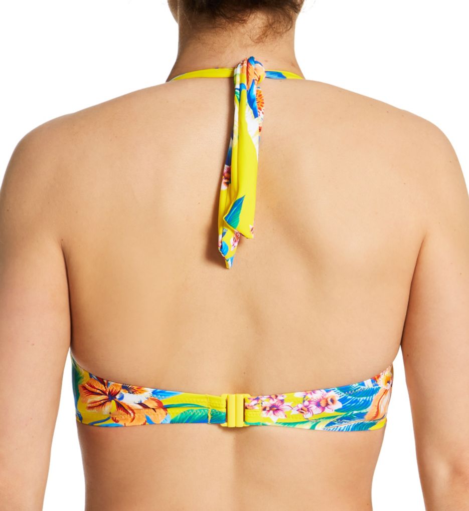 Pour Moi Heatwave Halter Underwire Bikini Swim Top Malibu 36F  - Image 2