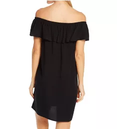 Textured Woven Bardot Beach Dress Cover Up