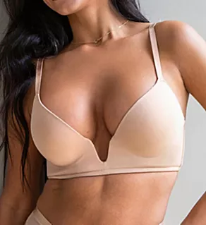 Definitions U Wire Plunge Multi Way Bra Sand 32D