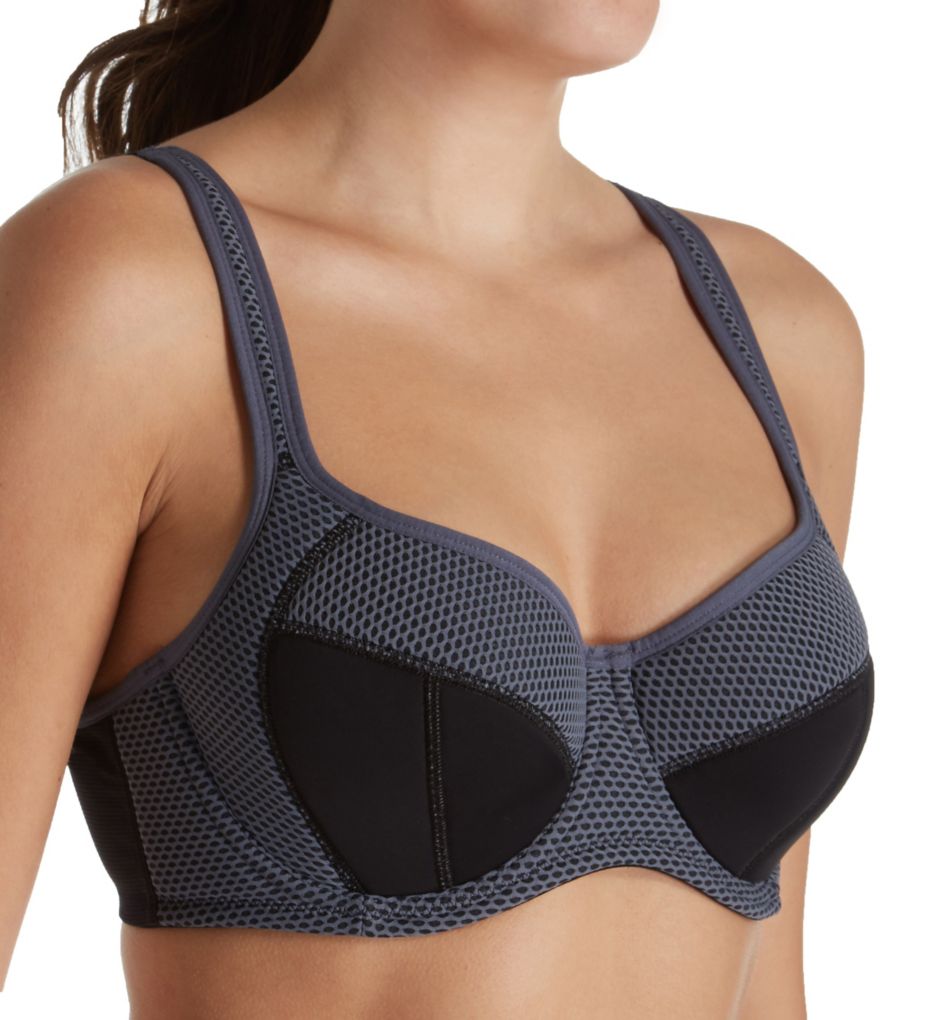 sports bra with underwire and padding