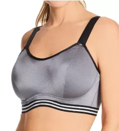 Energy Empower Convertible Underwire Sports Bra Silver/Black 32C