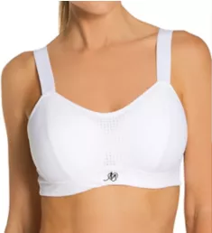 Energy Empower Convertible Underwire Sports Bra White 32C