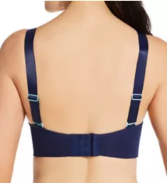 Energy Empower Convertible Underwire Sports Bra Navy/Aqua 36DD