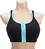 Pour Moi Energy Zip Front Padded Sports Bra 97006 - Image 1