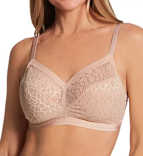 Geo Sculpt Full Bust Non Wired Bralette Toffee 32DD
