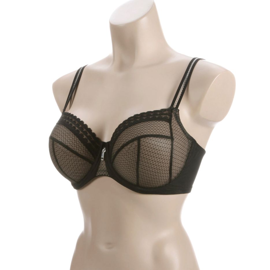 PRIMA DONNA TWIST Bra 32D EU 70D FR 85D It Girl Cosy Grey White Polka Dots  BNWT £35.00 - PicClick UK