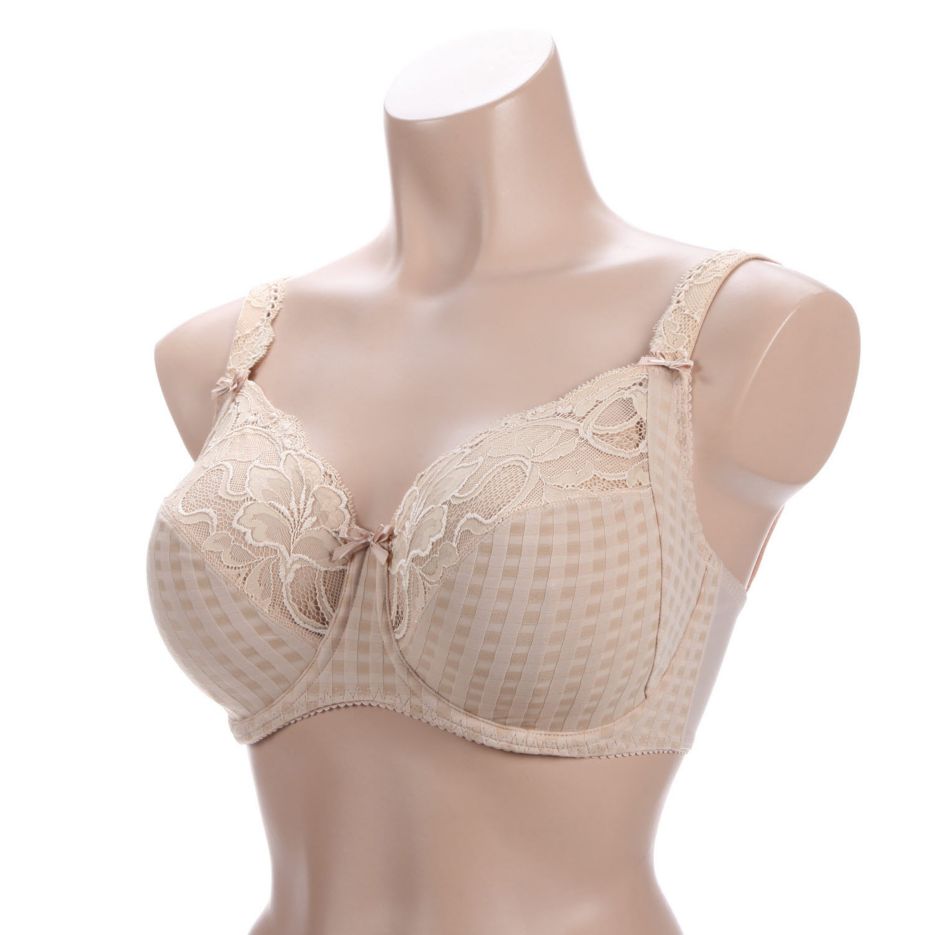 Underwire for Full Figure Figure Types in 34G Bra Size H Cup Sizes Natural  Madison by Prima Donna Support Plus Size