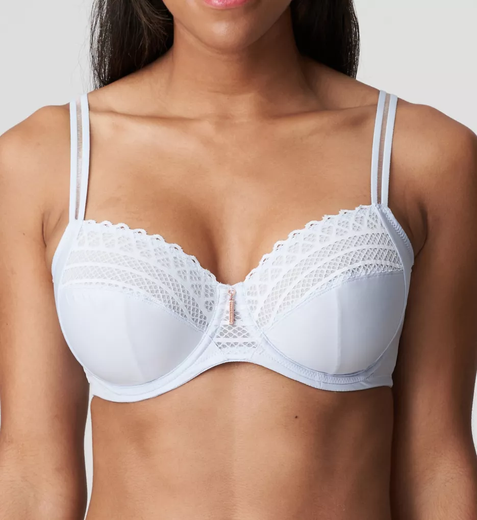 Twist East End Full Cup Wire Bra Heather Blue 32H