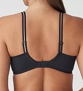 Twist East End Full Cup Wire Bra Charcoal 32E
