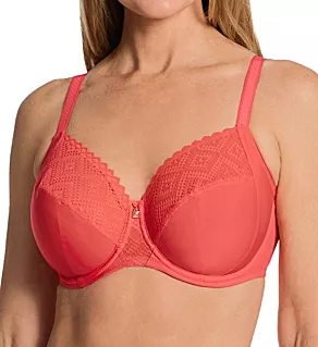 Grace Bay Twist Full Cup Bra Coral 32D