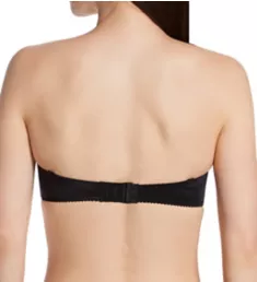 Satin Strapless Bra Black 34C