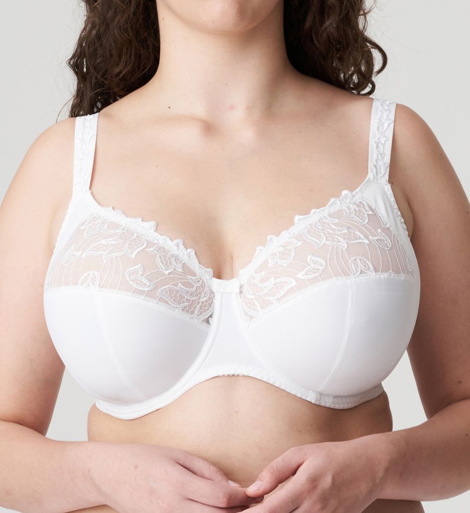 Deauville I to K Cup Underwire Bra White 36J by Prima Donna