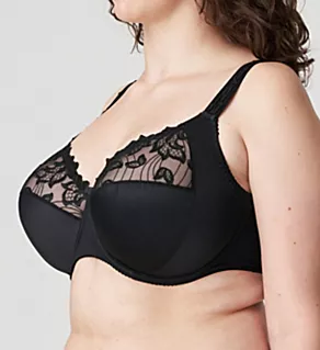 Deauville I to K Cup Underwire Bra Black 36J