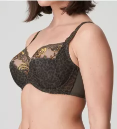 Palace Garden Full Cup Wire Bra Reptile 32E