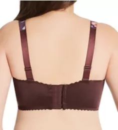 Sevas Deep Plunge Balcony Bra Aubergine 32F