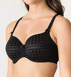 Madison Contour Heart Shaped Bra Black 34D