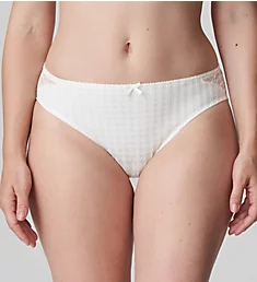 Madison Lace Trim Rio Bikini Panty Natural S