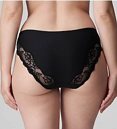 Madison Lace Trim Rio Bikini Panty Black S
