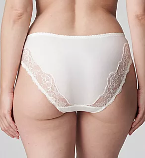 Madison Lace Trim Rio Bikini Panty Natural S
